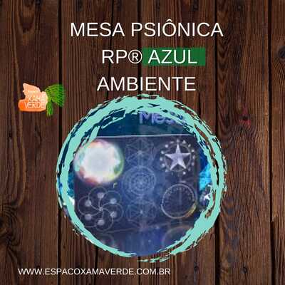 Mesa Psiônica azul para ambientes