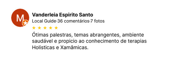 Reviews dos clientes da Espaço Xamã Verde